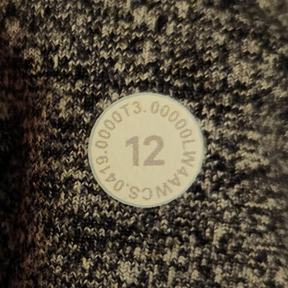 lululemon Define Jacket In Heathered Black. Size 12. EUC. #W4AWCS - Picture 7 of 7